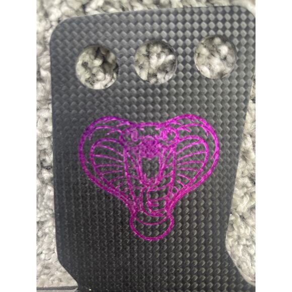 Fringe Sport X Caffeine And Kilos Cobra Grips Bundle Set Of 2 Black Purple New - Picture 4 of 12
